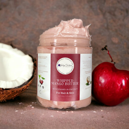 Coconut-Cherry | Whipped Shea butter | Whipped Body and Hair butter | Whipped butter For hair and Skin | Great Skincare and Hair Care  Mother’s Day gift