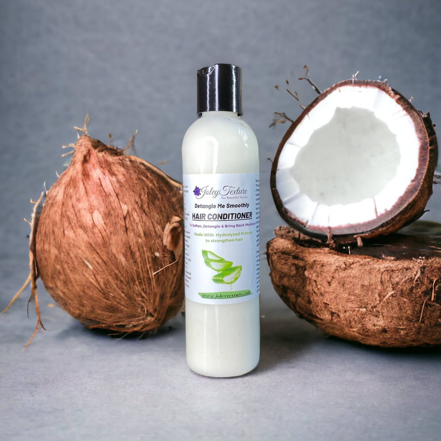 Coconut Milk Detangling Hair Conditioner - Natural Hair detangler, All natural Hair growth Softener |Softer hair for Black women hair, 8 oz