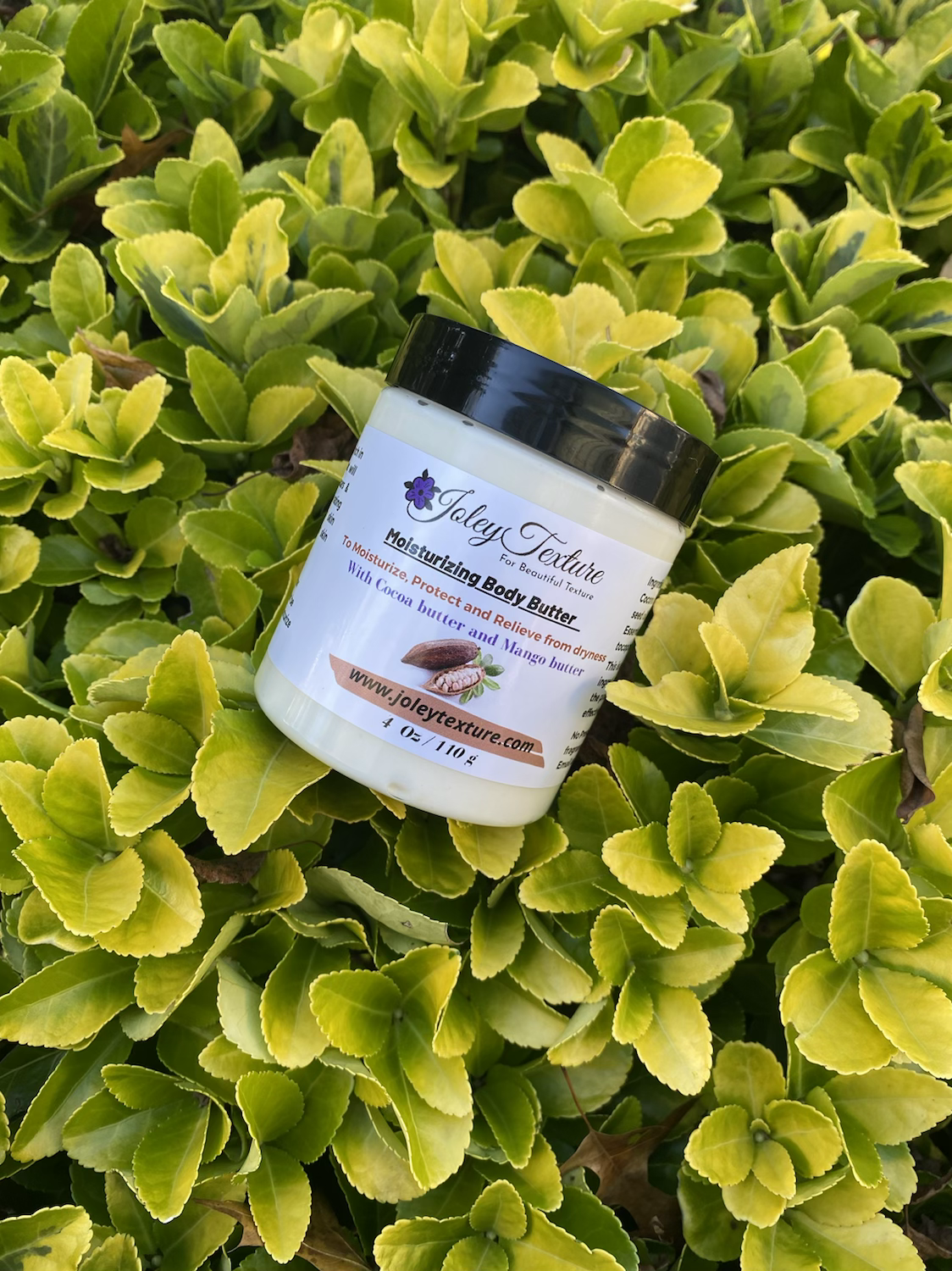 Whipped Cocoa Body Butter with Vanilla, Ylang ylang, lavender-For Dry skin